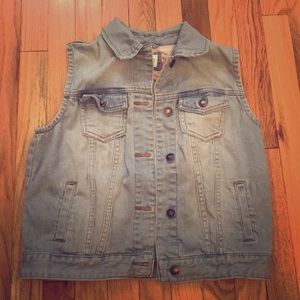Denim vest